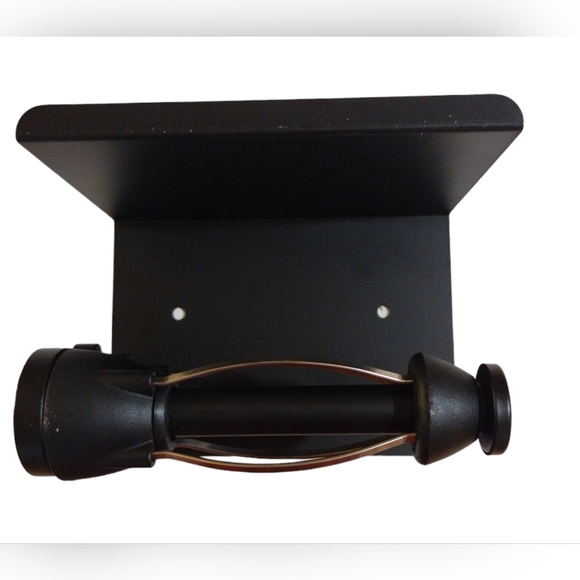 Toilet Paper Holder with Shelf - Picture 5 of 8